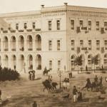 Hotel Grande Bretagne, Historic Image 19th. Century, Athens, Attica, Greece