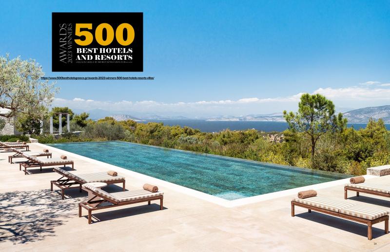 Awards 2023 Winners | The 500 Best Hotels and Resorts +Villas In Greece!